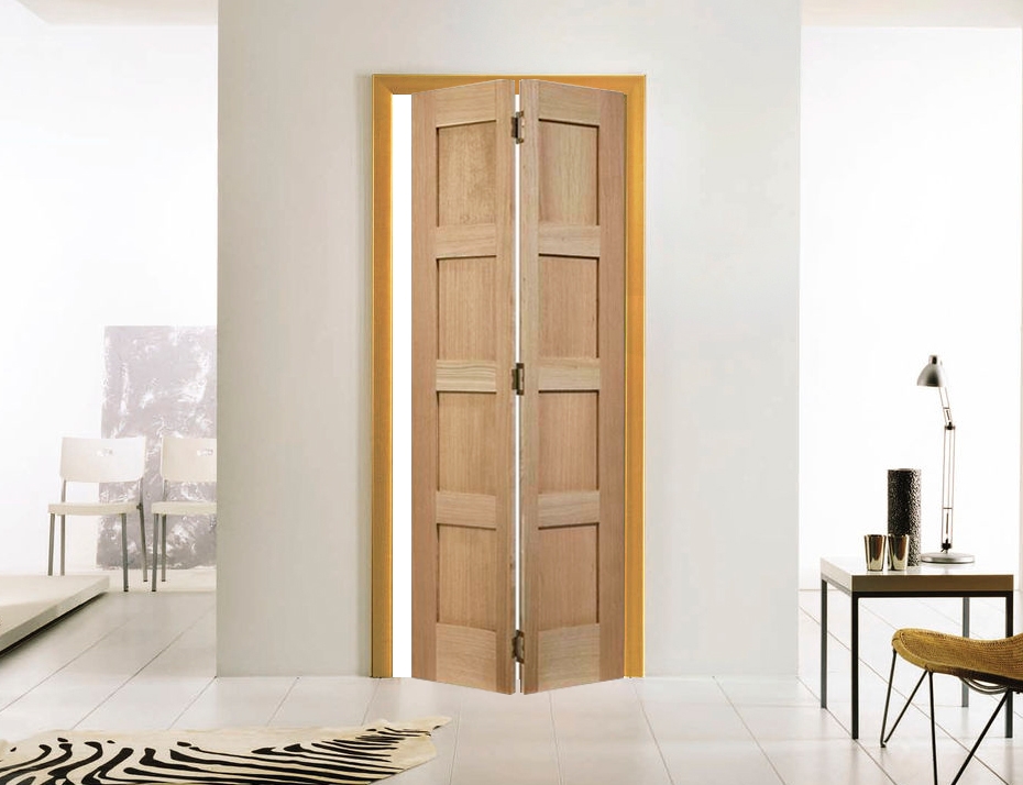 Skládací interiérové dveře - zdroj: internaldoors.co.uk	