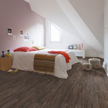 Vinylová podlaha Gerflor Creation 30 Aspen 0458 v ložnici