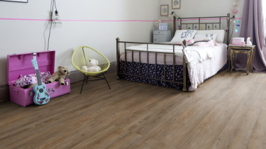 Vinylová podlaha Gerflor Creation 55 Clic Buffalo 0457 v dětském pokoji