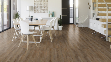 Vinylová podlaha Gerflor Creation 55 Clic Buffalo 0457 v jídelně