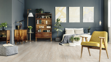 Vinylová podlaha Gerflor Creation 55 Clic White Lime 0584 v pokoji