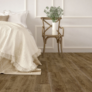 Expona Domestic C16 5988 Dark Classic Oak v ložnici