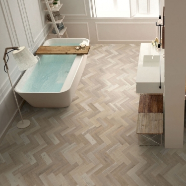 Expona Domestic N7 5829 Mill Oak Mini Parquet v koupelně