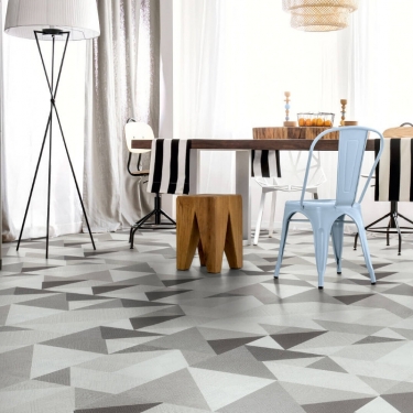 Vinylové podlahy Expona Domestic P2 5861 Grey Geometric