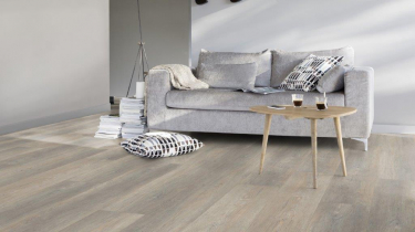 Gerflor DESIGNART Home Empire Clear v obývacím pokoji