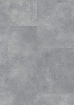 Vzorník: Vinylová podlaha Gerflor Creation 55 Clic Bloom Uni Grey 0869